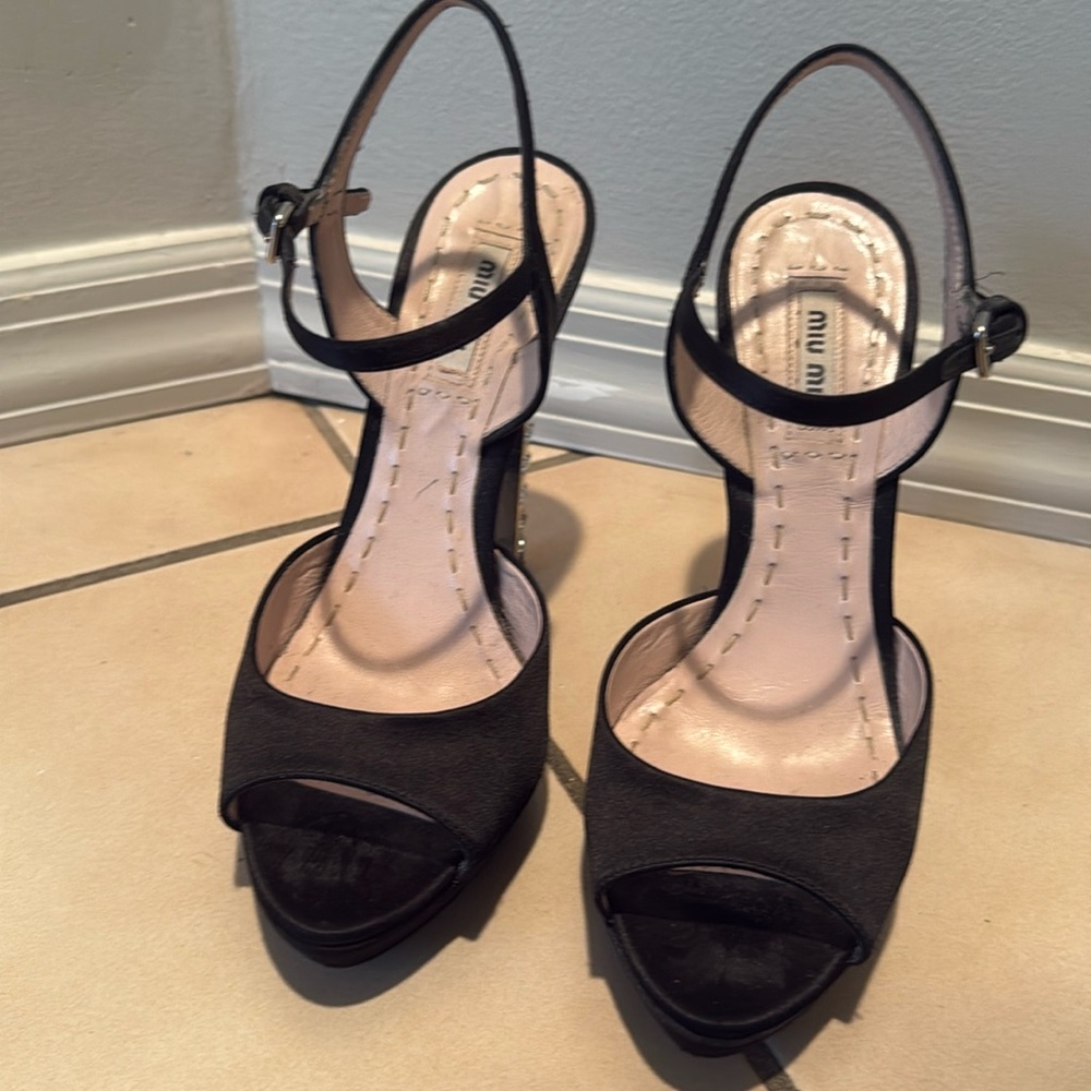 Miu Miu stunning evening shoes